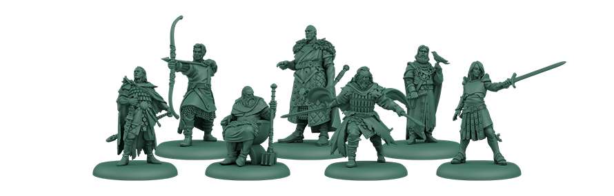 A Song of Ice and Fire : Tabletop Miniatures Game - Greyjoy Heroes #1